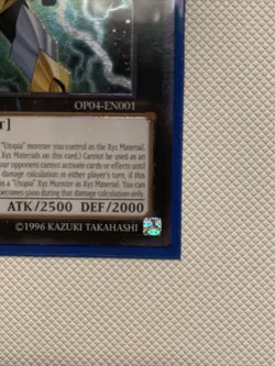 Yugioh Number S39: Utopia The Lightning OP04-EN001 Ultimate Rare NM - Image 5