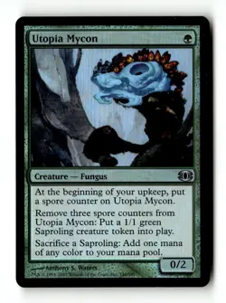 MTG Foil Utopia Mycon - Future Sight Moderately Played English - Image 1