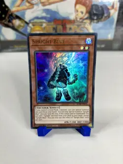 Yugioh Spright Blue BLTR-EN075 Ultra Rare 1st Ed NM - Image 1