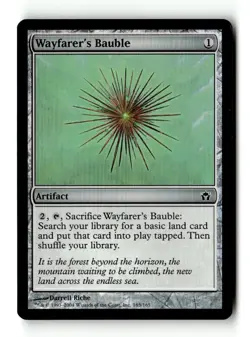 MTG Foil Wayfarer's Bauble - Fifth Dawn Moderately Played English - Image 1
