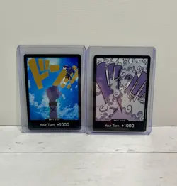 One Piece Don Card Foil Lot TS-01-Luffy Gear 5 & VIVI - Image 1