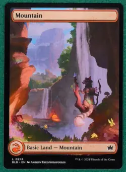 Mountain - Bloomburrow BLB #0274 - Magic: The Gathering MTG Card - Image 1