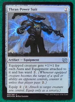 Thran Power Suit (Foil) - The Brothers' War BRO #253 - Magic MTG Card - Image 1