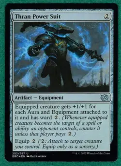 Thran Power Suit (Foil) - The Brothers' War BRO #253 - Magic MTG Card - Image 2