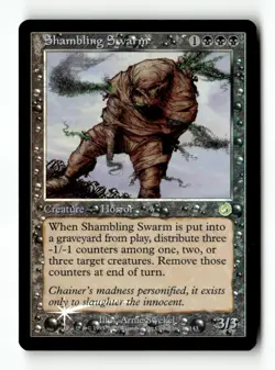 MTG Foil Shambling Swarm - Torment Moderately Played English - Image 1