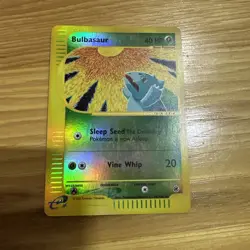 Pokemon Card - Bulbasaur 95/165 - Expedition Base Set - Reverse Holo - Image 1