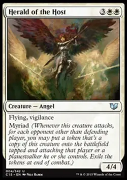 Herald of the Host - Light Play MTG Commander 2015 - Image 1