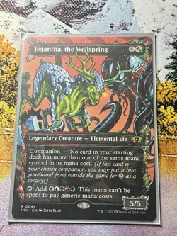 MTG Jegantha, the Wellspring Showcase Borderless Full Art ** MUL ** English - Image 3
