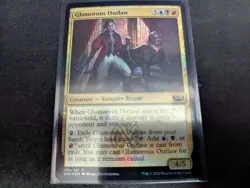 MTG Magic the Gathering FOIL Glamorous Outlaw SNC! - Image 1