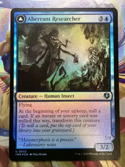 FOIL Aberrant Researcher x1 Shadows over Innistrad 1x Magic the Gathering MTG - Image 1