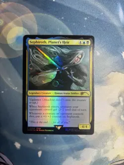 Sephiroth, Planet's Heir - Promo Foil - Final Fantasy 0004 Rare MTG FIN - Image 1