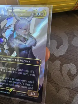 Y'shtola, Night's Blessed (Borderless) (Surge Foil) Final Fantasy mtg ff Yshtola - Image 2