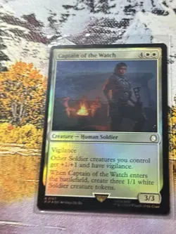 Captain of the Watch [Fallout] Near Mint Foil Mtg - Image 1