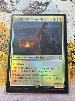 Captain of the Watch [Fallout] Near Mint Foil Mtg - Image 2