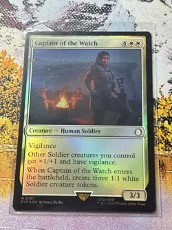 Captain of the Watch [Fallout] Near Mint Foil Mtg - Image 3