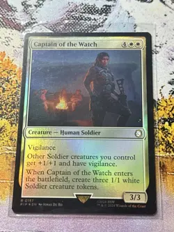 Captain of the Watch [Fallout] Near Mint Foil Mtg - Image 4
