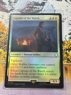 Captain of the Watch [Fallout] Near Mint Foil Mtg - Image 5