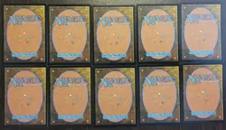 10x Foil Lord of the Rings Tales of Middle Earth Full Art Land Set Magic MTG - Image 2