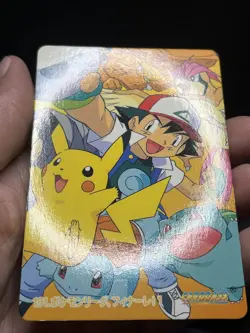 Vintage Counterfeit Pokemon Japanese Bandai Carddass 1999 Ash's Pokemon #191 - Image 5