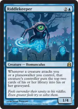 [1x] Riddlekeeper Slight Play, English Commander 2011 MTG Magic - Image 1