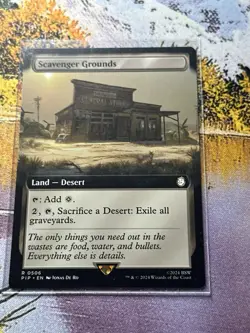 Scavenger Grounds - Extended Art - NM/M - Fallout PIP 0506 - MTG - Image 2