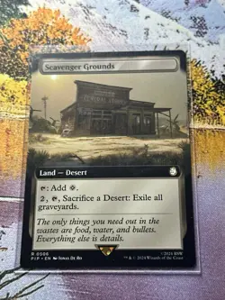 Scavenger Grounds - Extended Art - NM/M - Fallout PIP 0506 - MTG - Image 4