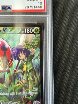 2022 Orbeetle V #TG12 Full Art SWSH Lost Origin Trainer Gallery Pokemon PSA 10 - Image 4