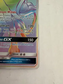 MINT 💎 Pokemon TCG Suicune GX Full Art Rainbow Rare Lost Thunder 220/214 2018 - Image 5