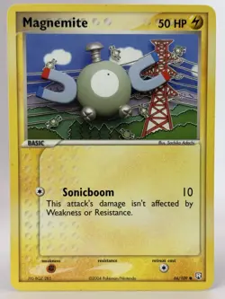 Pokemon - Magnemite 66/109 - Team Rockets Return Regular Common - LP - Image 1