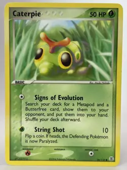 Pokemon - Caterpie 56/112 - Firered & Leafgreen Regular - LP - Image 1