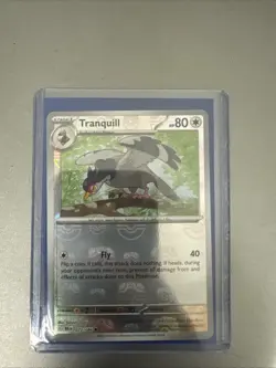 Tranquill 2025 Pokemon Black Bolt BLK 072/086 Common Master Ball Pattern Holo - Image 1