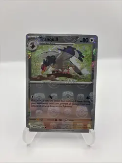 Tranquill 2025 Pokemon Black Bolt BLK 072/086 Common Master Ball Pattern Holo - Image 1