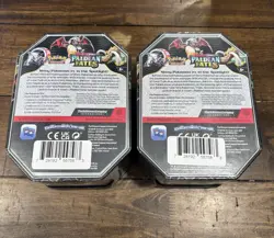 Paldean Fates Great Tusk & Iron Treads ex Tins (2) - Pokemon TCG- FACTORY SEALED - Image 2