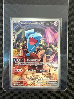 Team Rocket's Wobbuffet 203 Sv: Destined Rivals ETB Promo - Pokemon Tcg - Image 1