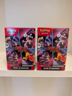 Lot Of 2 Pokemon TCG Scarlet Violet Destined Rivals Booster Bundles NEW | SEALED - Image 1