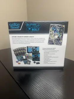 Pokemon TCG: Pokemon Center Exclusive Black Bolt Elite Trainer Box ETB - Image 2