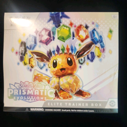 Pokemon TCG Scarlet Violet Prismatic Evolutions Elite Trainer Box ETB New Sealed - Image 1