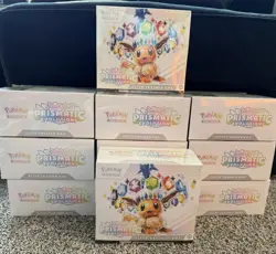 Pokemon TCG Scarlet Violet Prismatic Evolutions Elite Trainer Box ETB New Sealed - Image 1