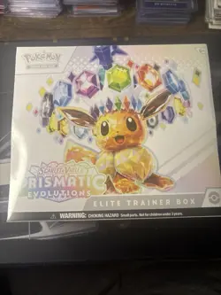 Pokemon TCG Scarlet Violet Prismatic Evolutions Elite Trainer Box ETB New Sealed - Image 1