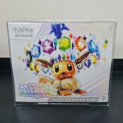 Pokemon TCG Scarlet Violet Prismatic Evolutions Elite Trainer Box ETB New Sealed - Image 1