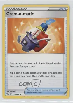 Cram-o-matic Pokemon Sword & Shield Fusion Strike #229 ow4 - Image 1