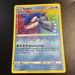 Kyogre 021/072 - Pokemon TCG Shining Fates (2021) - NM - Amazing Rare - HOLO - Image 1
