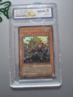 YuGiOh Andro Sphinx #EP1-EN002 WCG 10 Gem Mint - Image 2