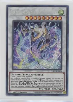 SCR - Virtual World Kyubi Shenshen 1st Ed. YuGiOh Phantom Rage #PHRA-EN036 07pa - Image 1