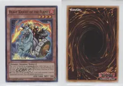 Heavy Knight of the Flame 1st Ed. YuGiOh World Superstars #WSUP-EN047 1z8 - Image 3