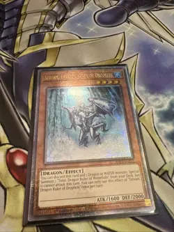 STREAM, DRAGON RULER OF DROPLETS * QUARTER CENTURY SECRET RARE RA03-EN255 YUGIOH - Image 2