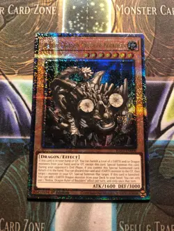REDOX, DRAGON RULER OF BOULDERS * QUARTER CENTURY SECRET RARE RA03-EN008 YUGIOH - Image 1
