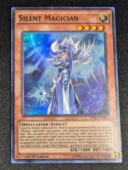 Yugioh - Silent Magician DPRP-EN002 1st Edition Ultra Rare NM - Image 1