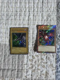 YuGiOh! Red-Eyes Black Dragon - LOB-EN070 - 2002 Original Print - Ultra Rare - Image 1