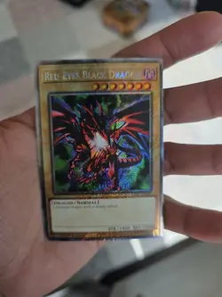 YuGiOh! Red-Eyes Black Dragon - LOB-EN070 - 2002 Original Print - Ultra Rare - Image 3